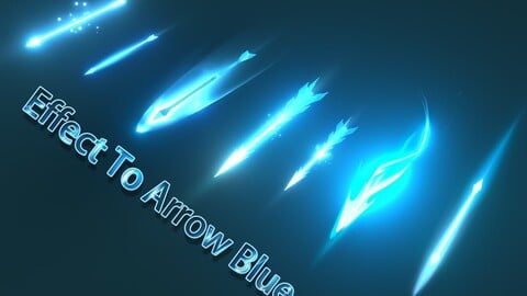 Unity VFX - Effect To Arrow Blue