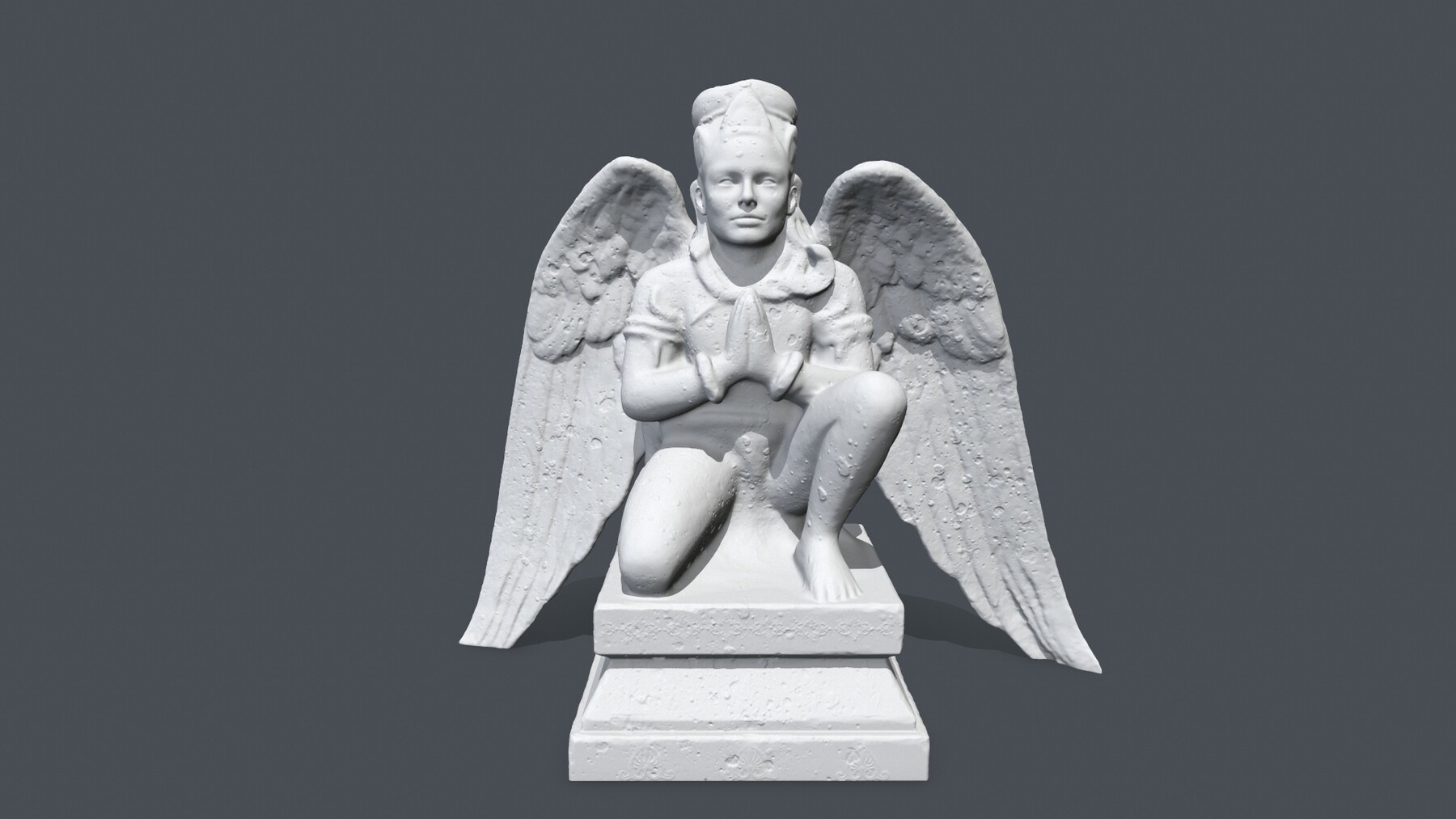 ArtStation Printable Angel Statue Game Assets