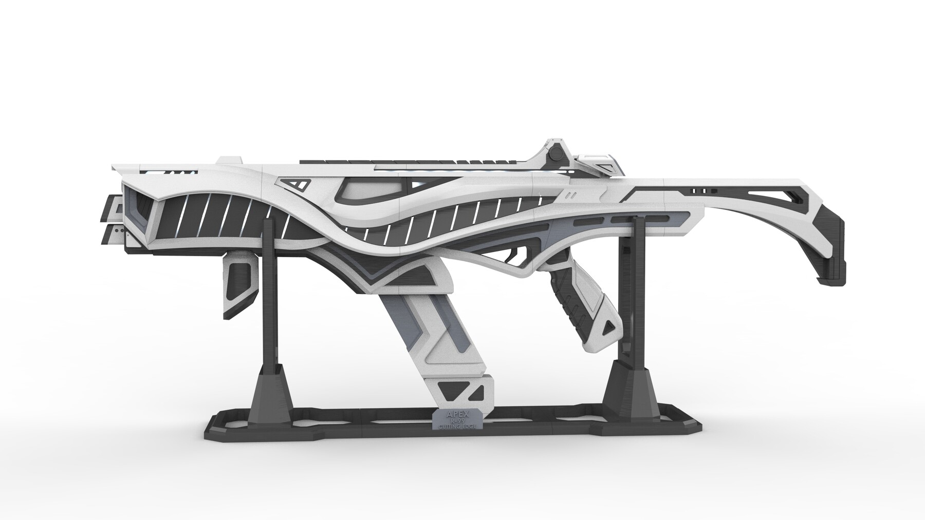 ArtStation R99 CUTTING EDGE APEX PRINTABLE 3D MODEL STL FILES