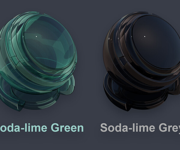 ArtStation Physically Accurate Glass Materials for Blender Resources