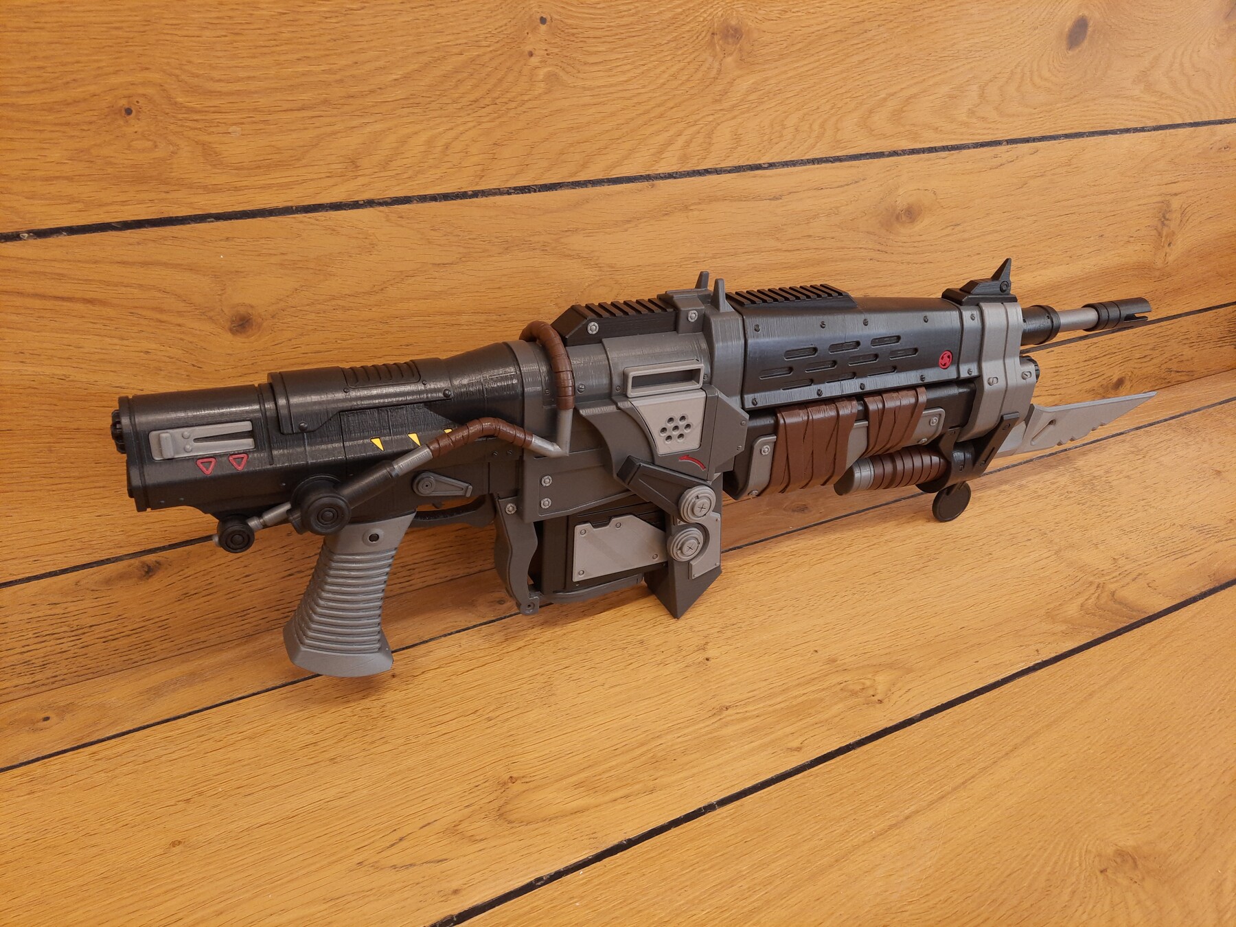 ArtStation RETRO LANCER GEARS OF WAR PRINTABLE 3D MODEL STL FILES Resources