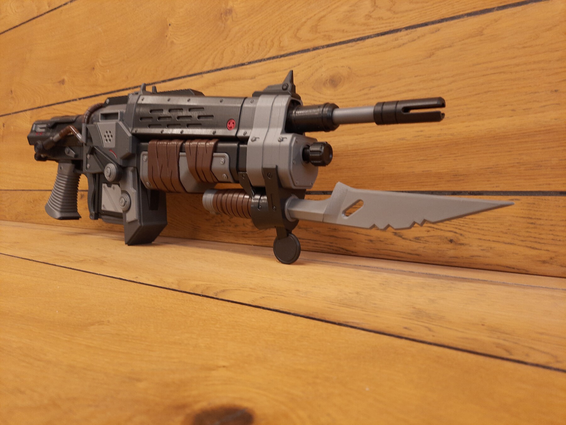 ArtStation RETRO LANCER GEARS OF WAR PRINTABLE 3D MODEL STL FILES Resources