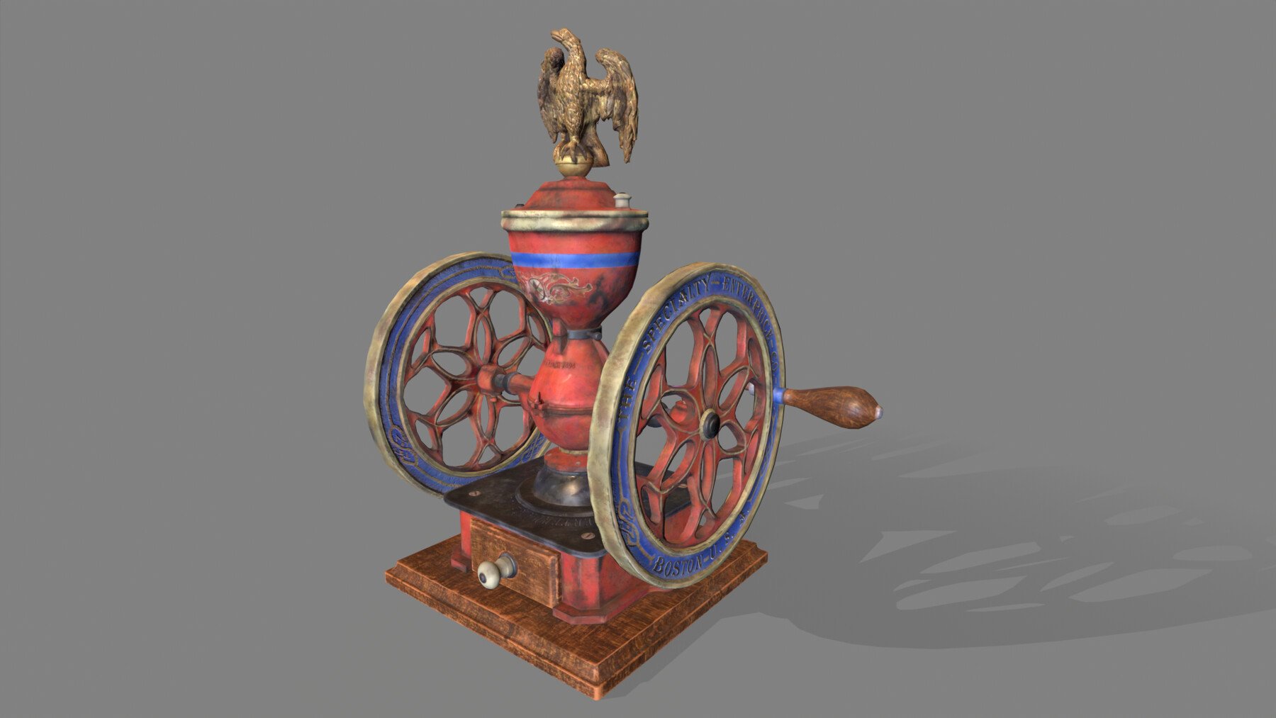 ArtStation - Antique Belgian Coffee Maker Asset