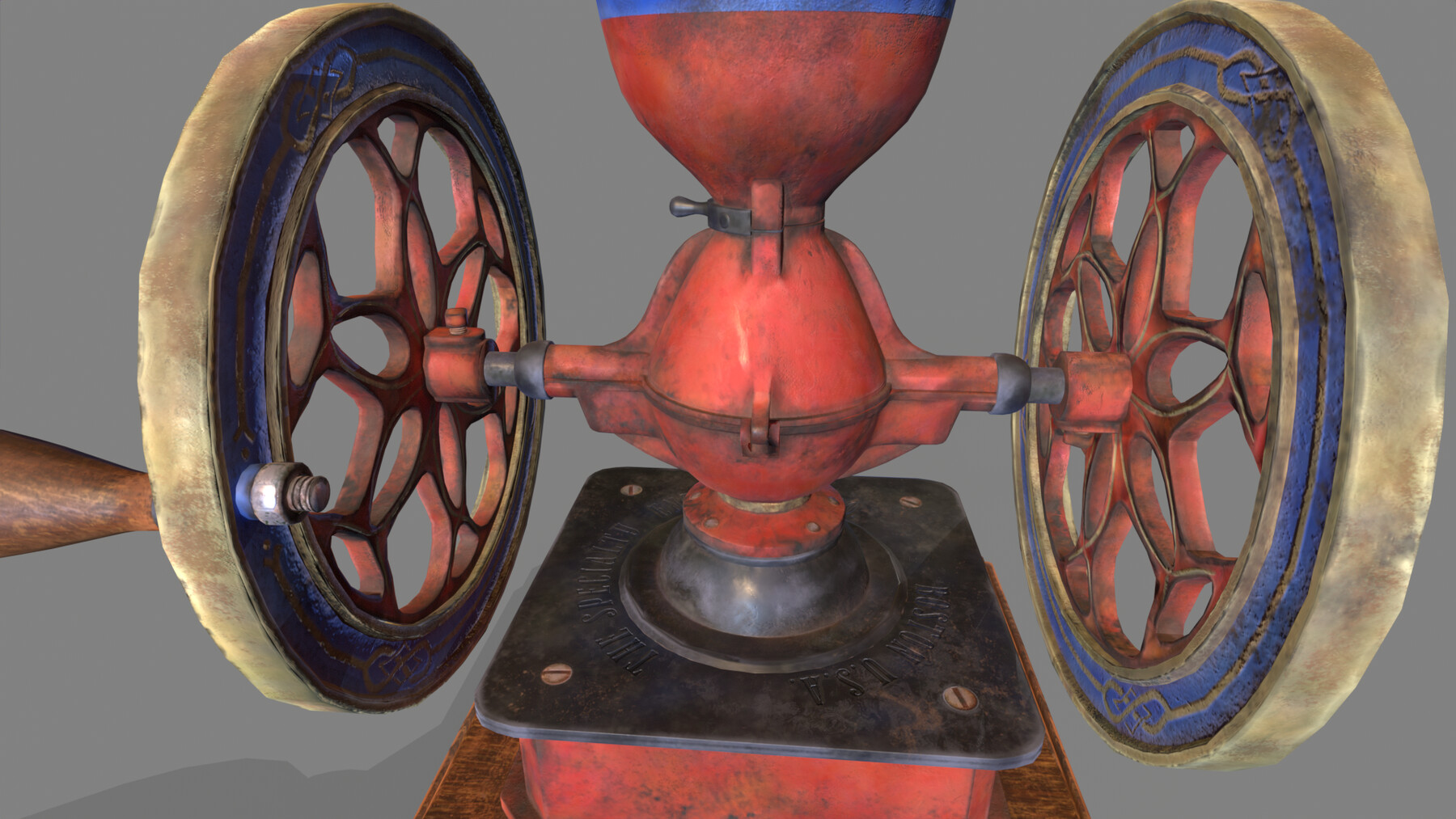 ArtStation - Antique Belgian Coffee Maker Asset