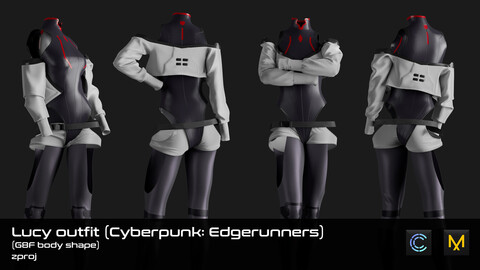 Lucy outfit (Cyberpunk: Edgerunners)