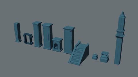 Ruins assets