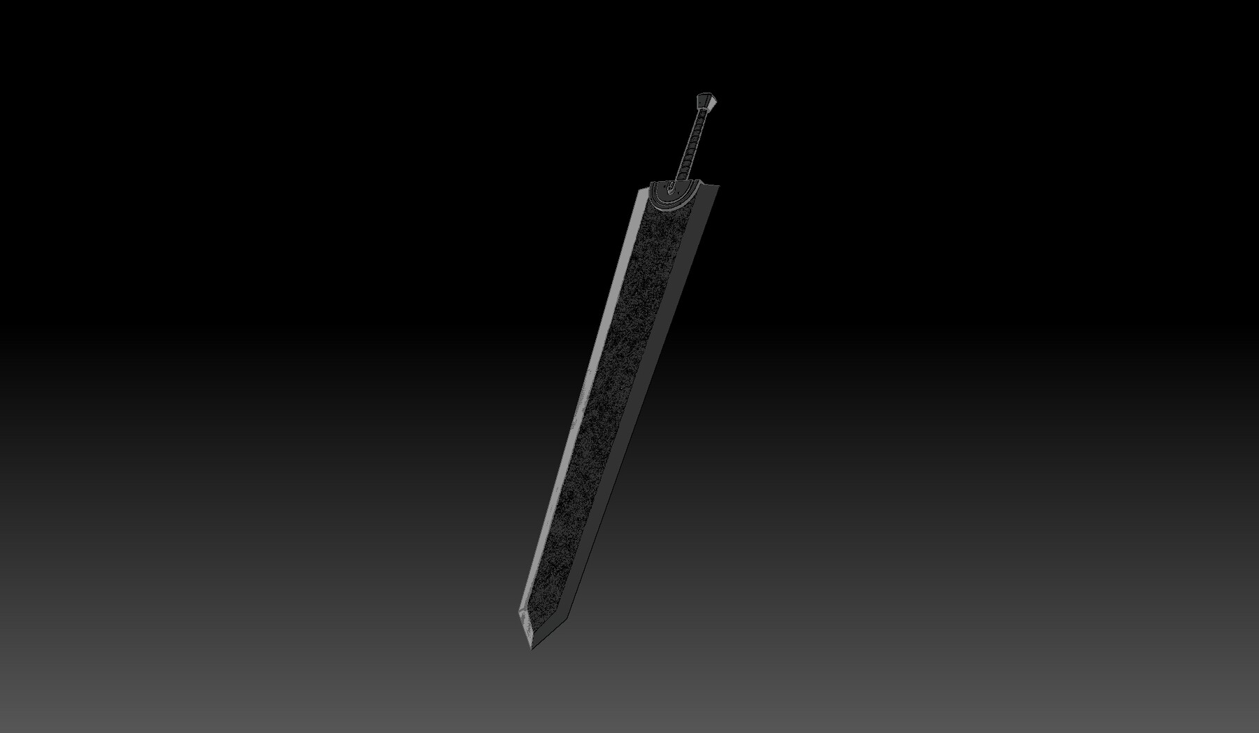 dragon slayer sword from berserk, 3D CAD Model Library