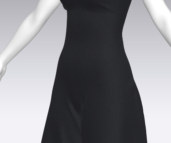 ArtStation - Dress Outfits MD CLO 3D zprj project files 3D model | Game ...