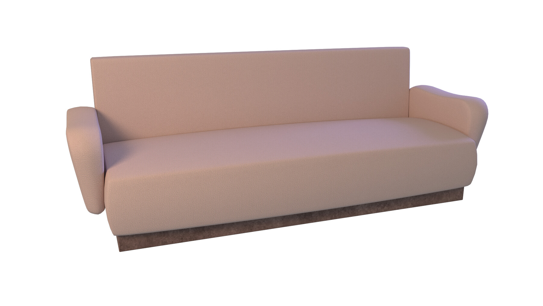 ArtStation Vintage Sofa by Jacques Charpentier 1970s Resources