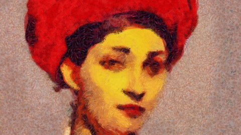 Woman's headdress style