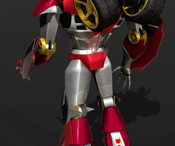 Knockout Transformers Prime 3D model - TurboSquid 1799017