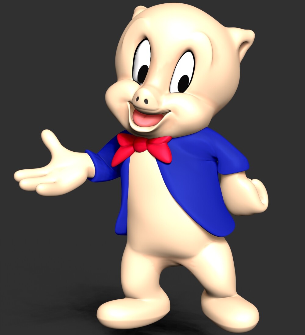 ArtStation Porky Pig Looney Tunes Resources