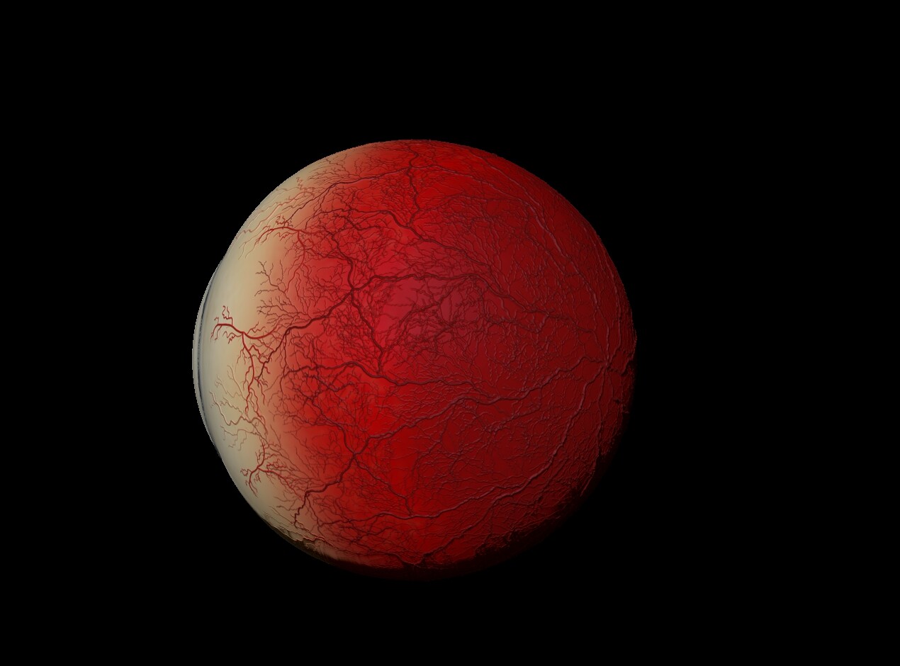 ArtStation Brush Blood Vessel EYE Part 02 Brushes