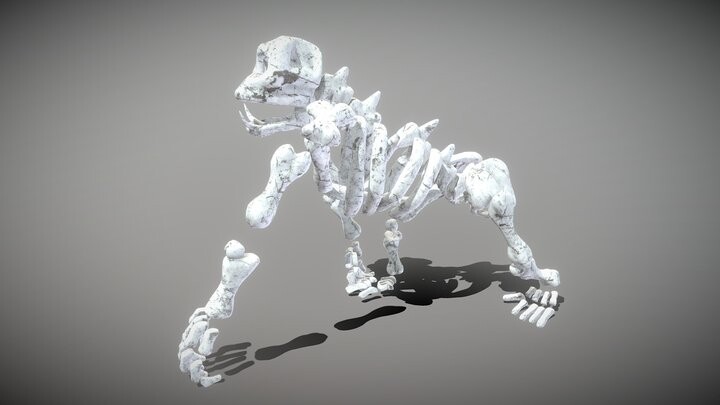 ArtStation - Garilla Skeleton | Game Assets