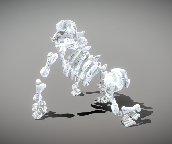 ArtStation - Garilla Skeleton | Game Assets