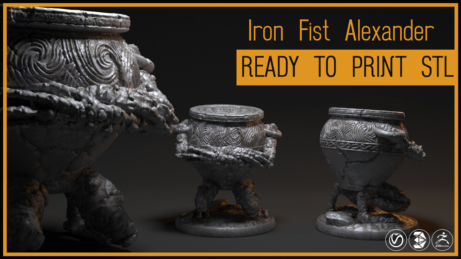 ArtStation - Iron Fist Alexander