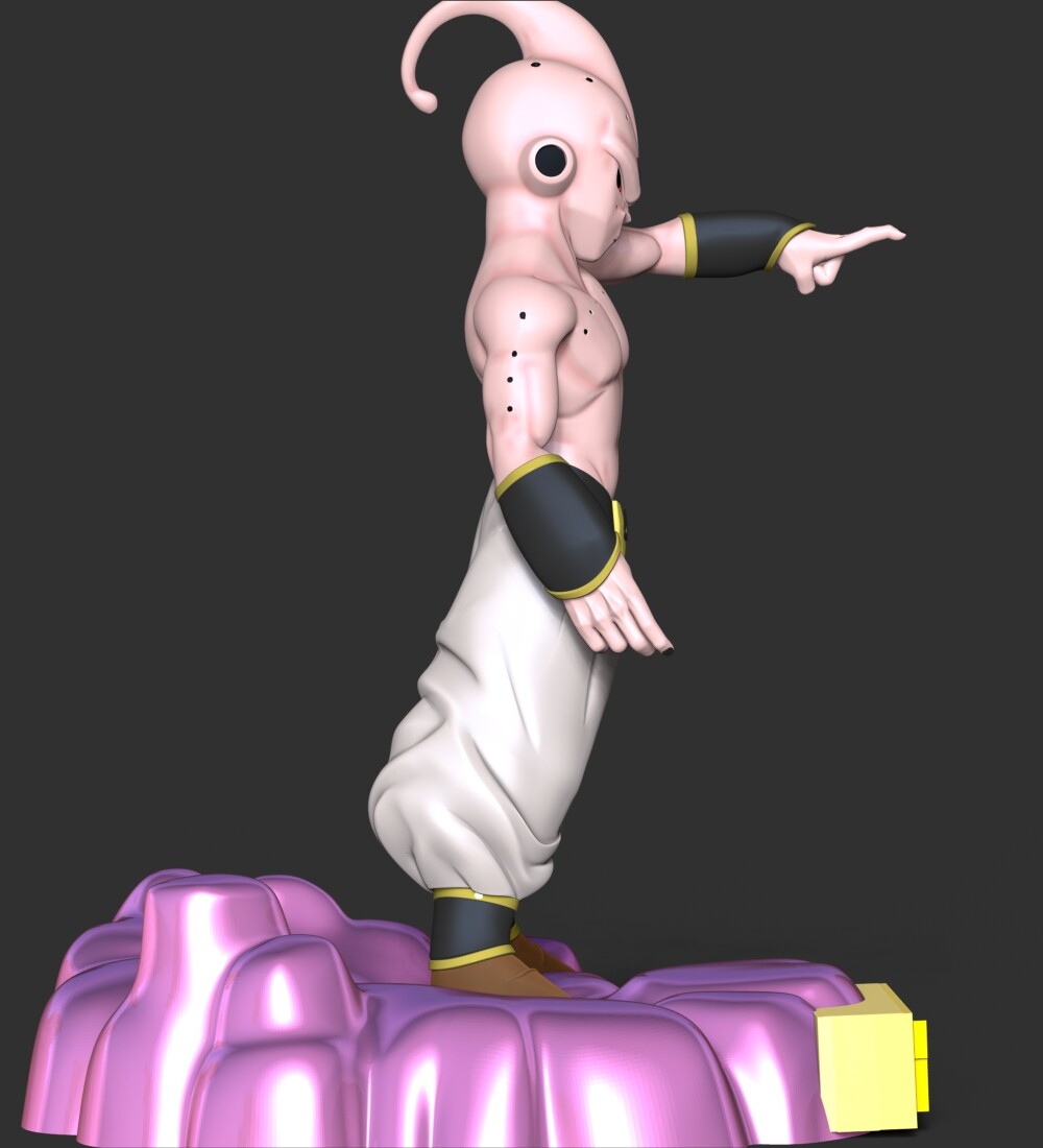 ArtStation - Kid Buu - Dragon Ball Fanart | Resources