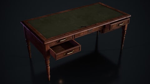 Old Desk - PBR Model