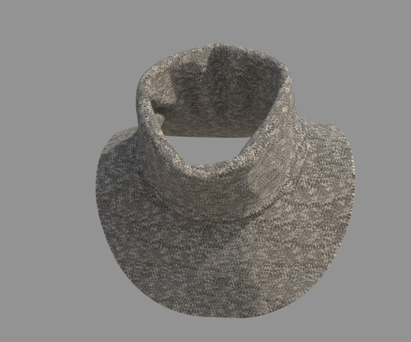 ArtStation Scarf High Neck Collar Resources