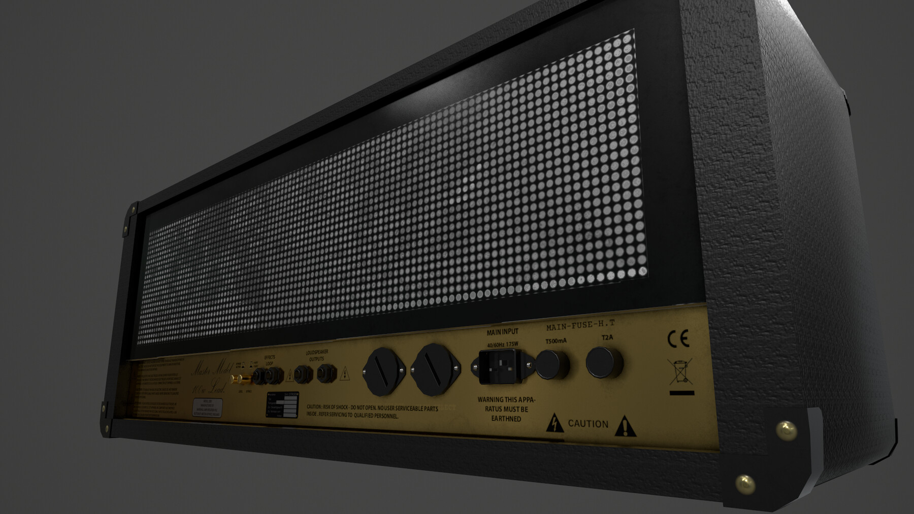 ArtStation Marshall amplifiers pack Game Assets