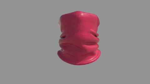 Scarf - High Neck Collar