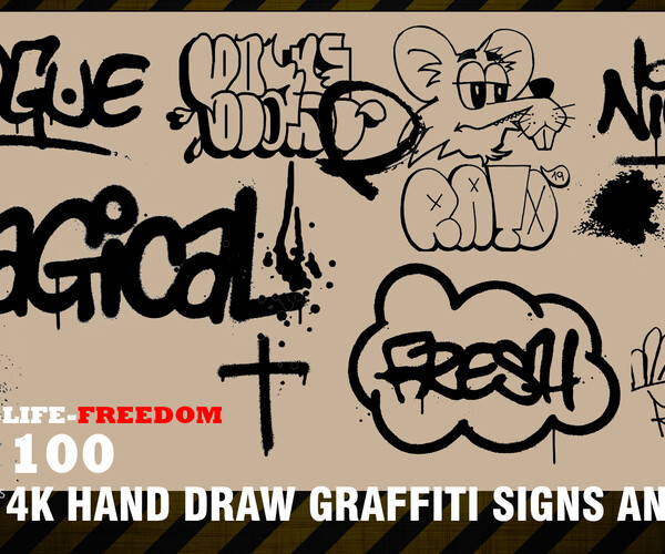how to draw graffiti hands