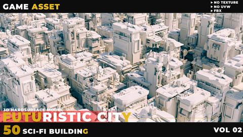 50 SCI-FI BUILDING FUTURISTIC CITY VOL 02