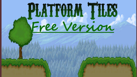 Pixel Platform Tiles Free