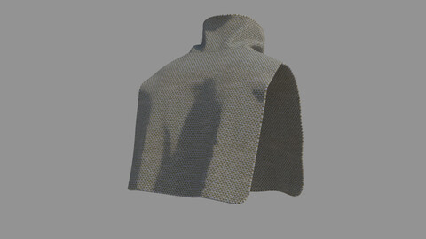 Scarf - High Neck Collar