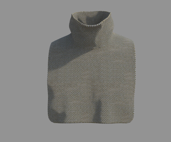 ArtStation Scarf High Neck Collar Resources