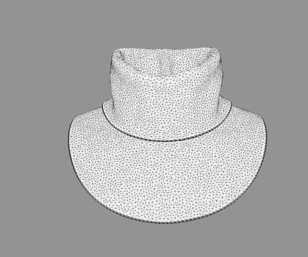 ArtStation Scarf High Neck Collar Resources