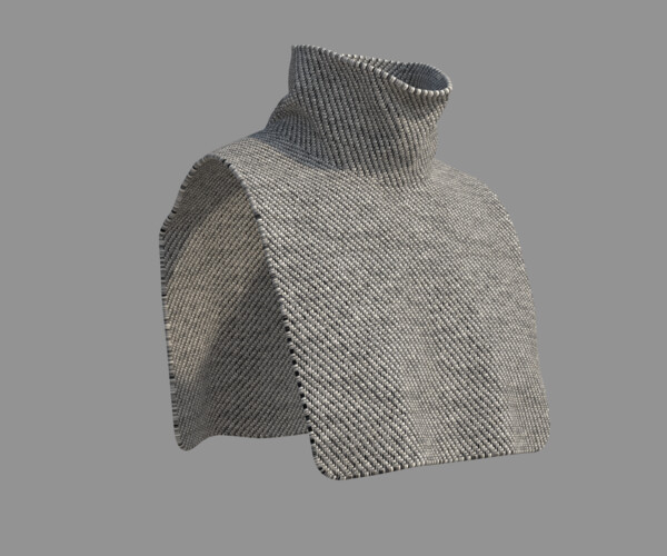 ArtStation Scarf High Neck Collar Resources