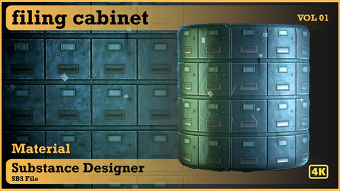 Filing Cabinet - VOL 01 - Substance designer