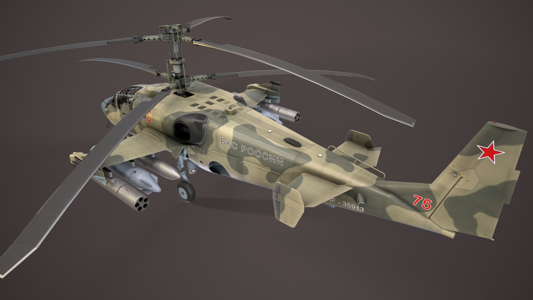 ArtStation - Kamov Ka-52 