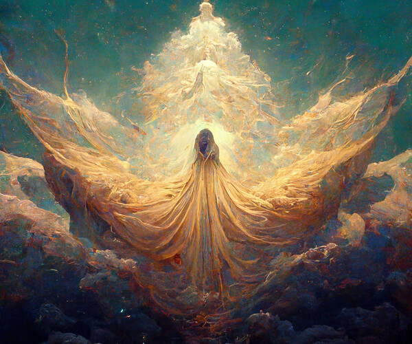 ArtStation - Angels Descending - Divine Intervention | Artworks