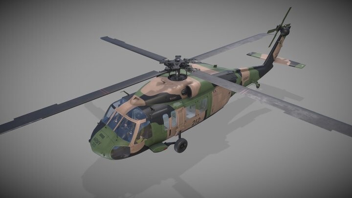 ArtStation - Sikorsky UH-60 