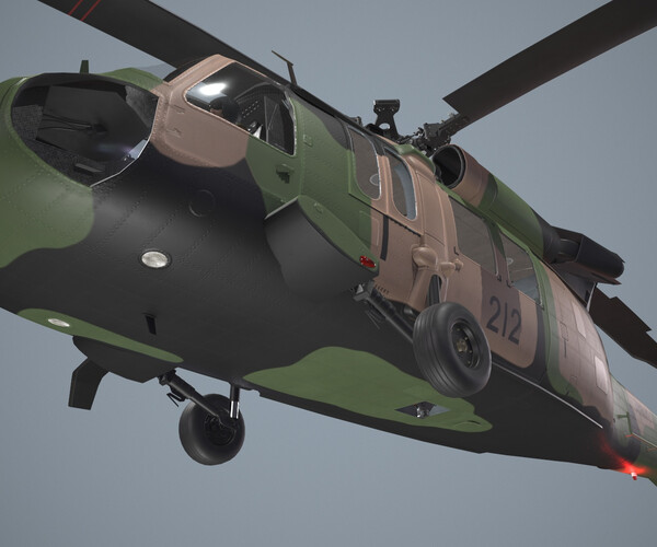 ArtStation - Sikorsky UH-60 