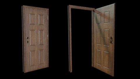 ArtStation - *Free Sample* for The Ultimate Door Pack | Game Assets