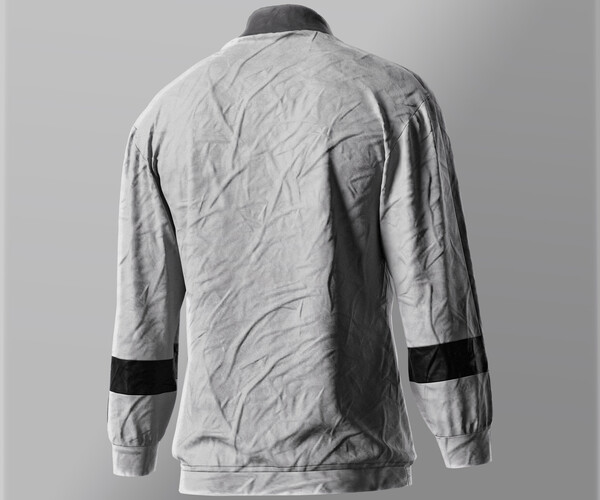 ArtStation - OFF WHITE COLLEGE JACKET MOCKUP for CLO3D and