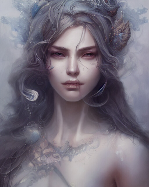 ArtStation - Sorceress portrait artwork (11 versions)(Diffrent styles ...