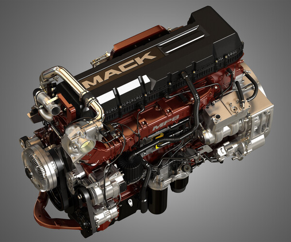 ArtStation - Mack MP8 Engine | Resources