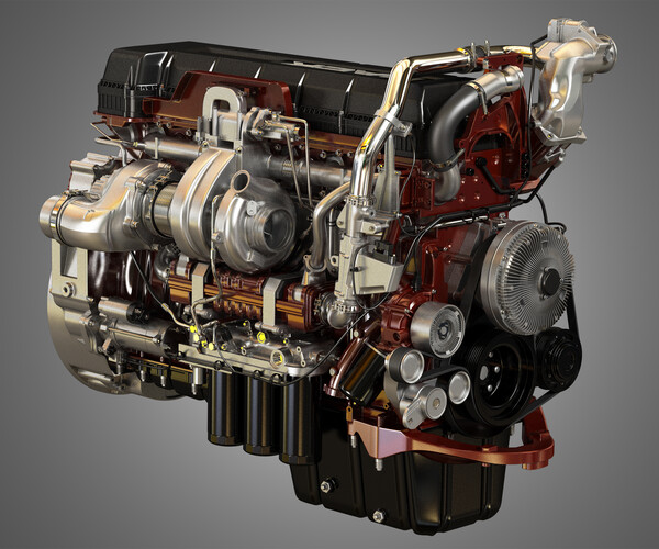 ArtStation - Mack MP8 Engine | Resources