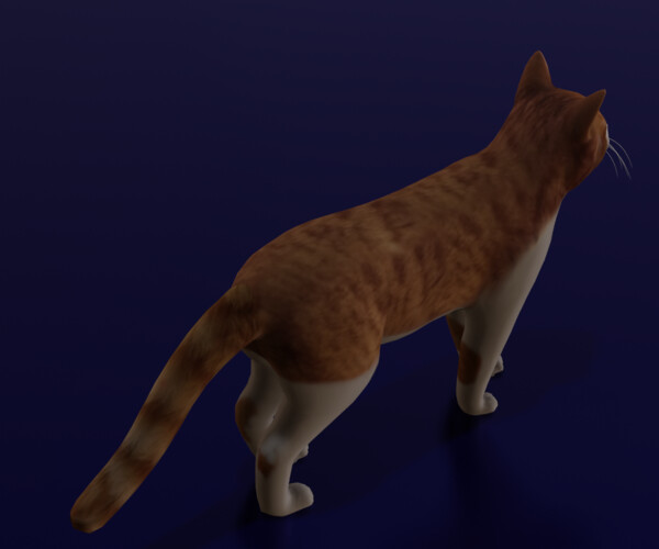 ArtStation - CAT LOW POLY GAME READY | Game Assets