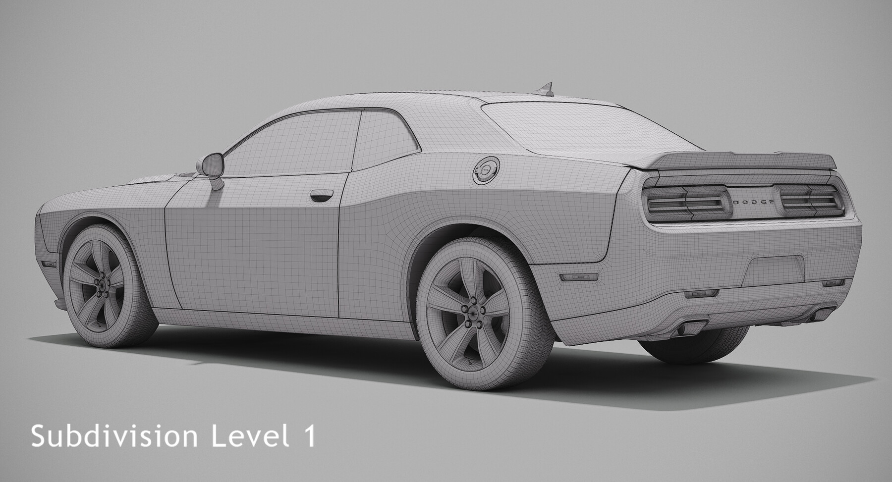 ArtStation - Dodge Challenger SXT 2015 | Resources