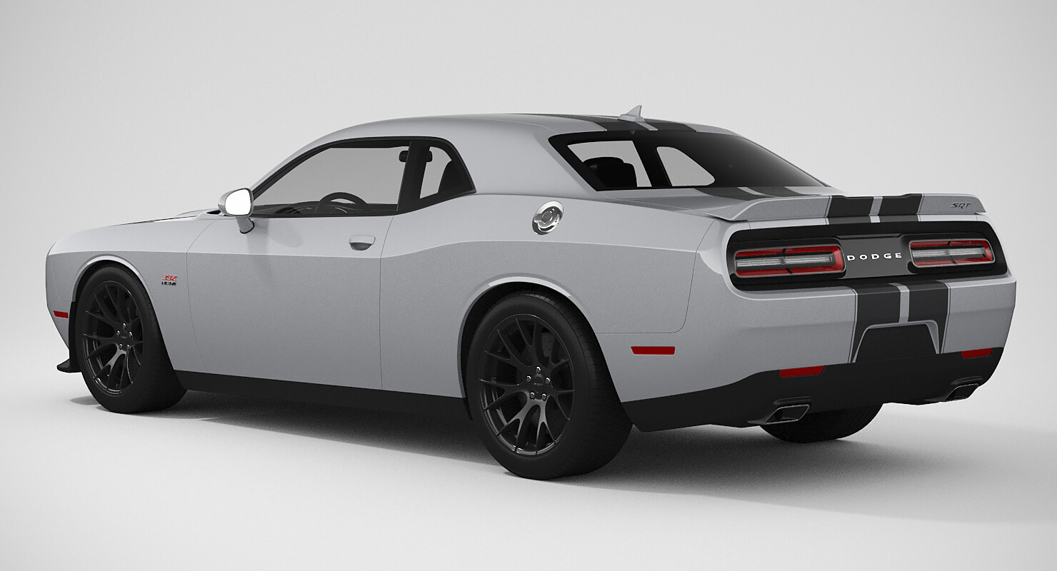 ArtStation - Dodge Challenger SRT 392 2016 | Resources