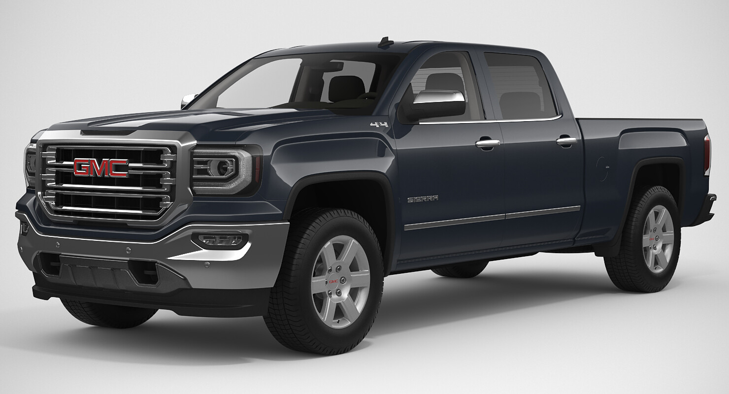 ArtStation - 2018 GMC Sierra 1500 Crew Cab | Resources