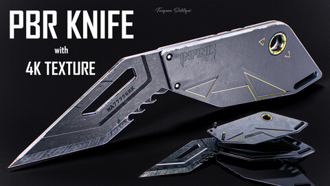 Knife Stylized PBR