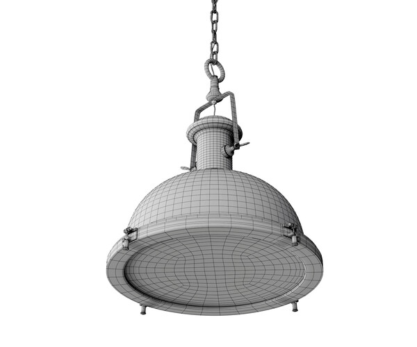 ArtStation industrial style metallic ceiling light Resources