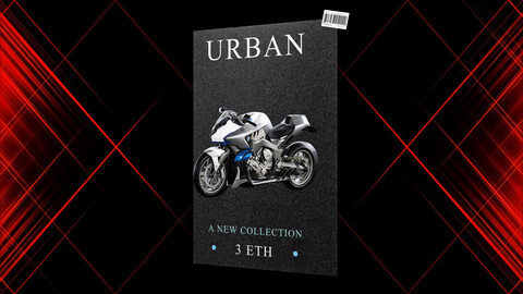 Urban 3D NFT card AE Template