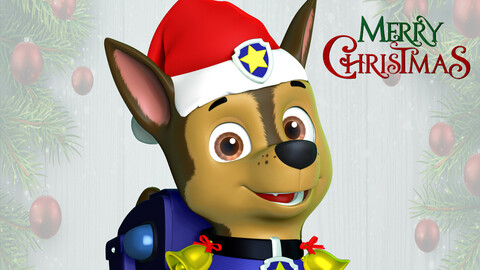 Chase Paw Patrol - Merry Christmas